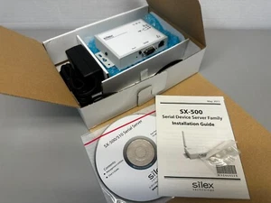 Silex Technology SX-500 Serial Device Server RS-232 Medical Industry Security - Picture 1 of 6