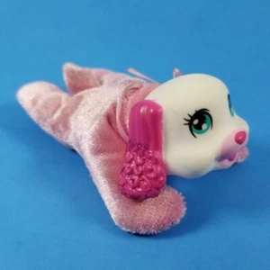 Welpe Überraschung Ersatz Welpe Baby Plüsch rosa Glitzer weißes Gesicht Mond Welpe - Bild 1 von 5