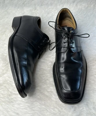 Zapatos Oxford Gordon Rush de cuero negro con cordones para hombre 11 M Foto 1 de 4