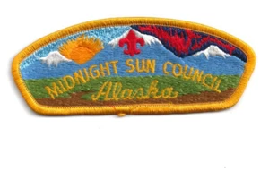 BSA Boy Scout, Midnight Sun Council, Alaska Patch CSP - Foto 1 di 1