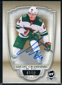 2018-19 The Cup Gold Spectrum Autograph #28 Mikael Granlund 07/12 - Picture 1 of 2