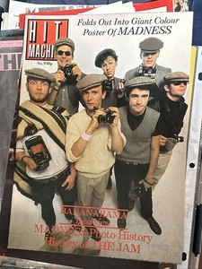 Schlagmaschine Nr. 9 Madness The Jam Bananarama Vintage Poster Magazin 1982 Ska - Bild 1 von 3