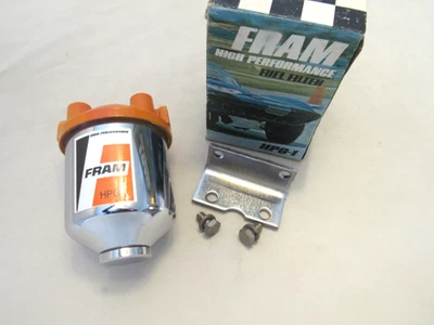 Filtro de combustible de alto rendimiento Fram HPG-1 NUEVO DE STOCK con caja y soporte Muscle Car Hot Rod Foto 1 de 4
