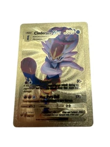 2020 Pokemon Karte Cinderace VMAX GOLD FOIL 088/163 - Bild 1 von 2