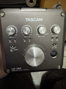 Tascam US-366 USB 2.0 Audio Interface AS IS (UNTESTED) - Picture 1 of 4