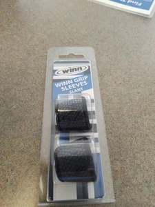 2 Winn Fishing Reel Grip Sleeves Slant Type GSST-CHB Grey & Black Camo - Picture 1 of 2
