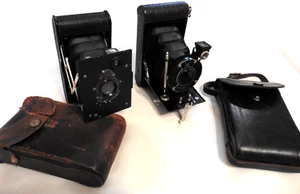 2 antike Kameras: Kodak Vest P. + Model B Vest Pocket A127 Filmauslöser getestet - Bild 1 von 14