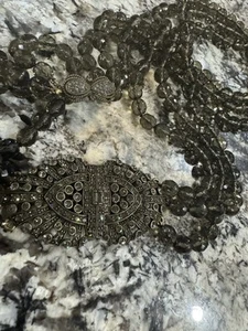 collana heidi daus strass vintage - Foto 1 di 7