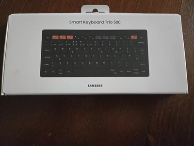 Neues und nie benutztes Samsung Smart Keyboard Trio 500 - Schwarz - Bild 1 von 3