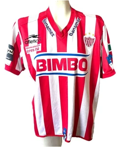 Rayos de Necaxa Authentic Atletica Jersey Soccer Shirt 2005-2006 Banamex Sz L - Picture 1 of 5