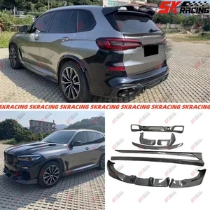 Body Kits Carbon Fiber Front Rear Bumper Lip Wing Fits BMW X5 G05 M-Sport 19-23 - Bild 1 von 28