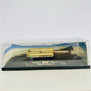 Lledo Thrust SSC 22 Carat Gold Plated Car Model Limited Edition Of 1750 Models - Picture 1 of 4