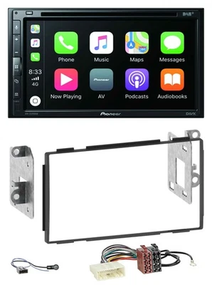 Pioneer DVD 2DIN MP3 DAB Bluetooth USB Autoradio für Nissan Qashqai 2007-2013 - Bild 1 von 4