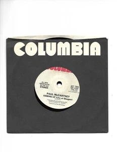 Paul McCartney-Coming Up (Live at Glasgow) (3:51) *White Label Promo* US 7" 45 . - Imagen 1 de 2