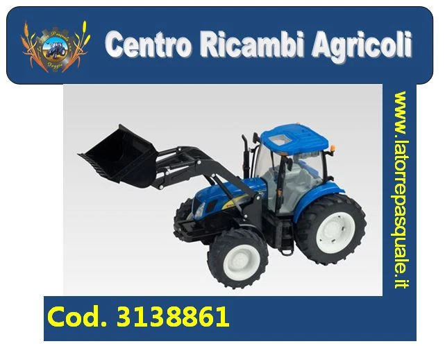 MODELLINO SCALA 1:16 TRATTORE FIAT  T7050 BRITAINS - Immagine 1 di 1