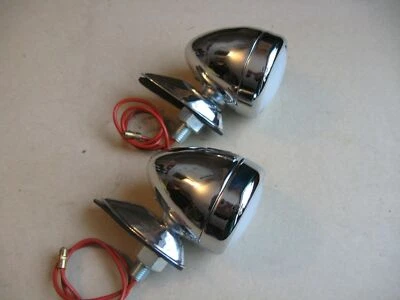 Lanchester 14/2 Saloon & Road Rider Alternative Front Lucas Side Lamps (2) - Image 1 of 4