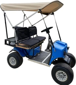 Carro de golf extraíble de liberación rápida CRO SunPro parte superior para mini carros de cricket - beige - Imagen 1 de 6