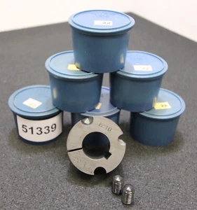 6x Taper-Spannbuchse Taper Bush Type 1210 - 22 Bohrungs-Ø d=22mm Länge L=25,4mm - Bild 1 von 8