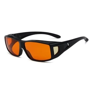 100% Blue Light Reduction,Fitover Anti-Blue Blocking Computer Glasses Amber L... - Picture 1 of 6