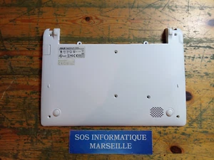 Plasturgie Basse inférieur Originale Asus Eee PC X101CH Blanc - Foto 1 di 7