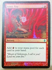 Foil Inner Fire - Saviors of Kamigawa - Magic: The Gathering