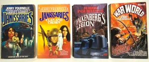 JERRY POURNELLE Lot Falkenbergs Legion War World Blood Vengence Janissaries PB - Picture 1 of 3