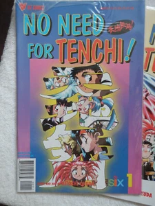 No Need For Tenchi Teil 6 #1,2,3,5 Total 4 Viz Manga -von Hitoshi Okuda - Bild 1 von 3