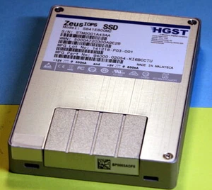 HGST ZEUS IOPS 800GB SAS 2.5" SOLID STATE DRIVE S841E800M2 100% Health - Picture 1 of 1