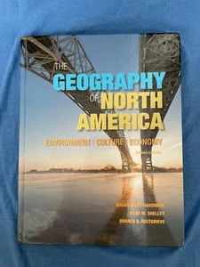 Geography of North America: Environment Culture Economy Textbook Hardwick 2nd Ed - Picture 1 of 10