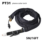 Pt-31 High Frequency Air Plasma Cutter Cutting Torch 5M/16Ft For Lg-40 Lgk50
