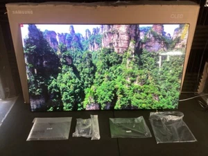 Samsung 77" S95D OLED 4K Smart TV - Titan Black (2024) - QN77S95DAFXZA - Picture 1 of 4