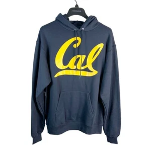 Cal Golden Bears Hoodie Mens M Blue Champion Pullover Fleece Sweatshirt NCAA NEW - Picture 1 of 7