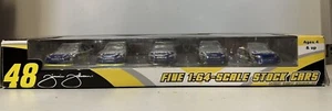 2010 Jimmie Johnson Champion 5x 2006-10 Champ Team Lowes 1:64 scale 5 car set - Picture 1 of 8