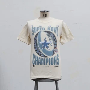 Vintage 1993 Dallas Cowboys Super Bowl XXVII Shirt Size M Football Made in USA - Bild 1 von 17