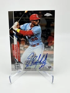 2020 Topps Chrome Randy Arozarena SP Rookie RC Auto #RA-RAR Cardinals Rays - Picture 1 of 6
