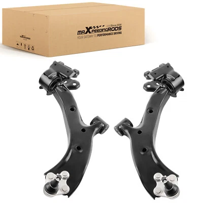 Kit de brazo de control inferior delantero derecho y derecho 2 piezas para Honda CR-V 2007-2011 Foto 1 de 4