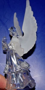 "Plástico acrílico rezando ángel de Navidad 6"" - muy bonito" - Imagen 1 de 2