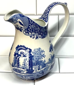 SPODE "BLUE ITALIAN" 8 3/4" KRUG England 45 oz - Bild 1 von 5