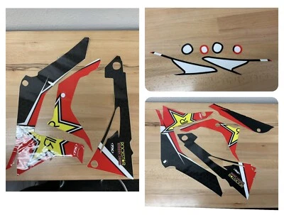 Factory Effex Rockstar Shroud / Airbox Graphics Kit Honda CRF250R / CRF450R - Image 1 of 4