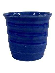Taza decorativa esmaltada a mano Dick Lang o para exhibición azul - Imagen 1 de 12