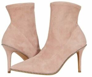 COACH Women's Whitney Ankle Bootie Pointed Toe Dusty Rose SIze 8 B-M $225