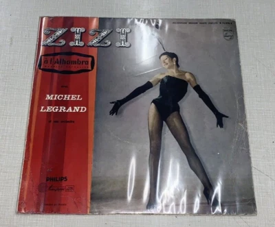 Zizi À L'Alhambra Zizi Jeanmaire Avec Michel Legrand Orchestra 10" Album France Foto 1 de 3