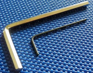 2 chiavi per viti esagonali interne (4,0 mm e 1,5 mm)  - Foto 1 di 3