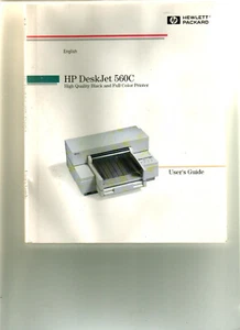 HP Deskjet 560C Owner's Manual - Picture 1 of 1