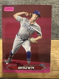 2024 Topps Stadium Club #41 Ben Brown Pink Foil (RC) Rookie - Picture 1 of 2