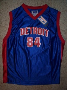 Detroit Pistons CHRIS WEBBER nba Jersey YOUTH KIDS BOYS CHILDRENS (L-LG-LARGE) - Picture 1 of 2