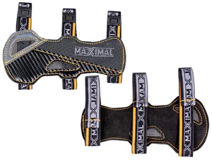 Maximal Archery Ahort 17cm Adult / Youth Arm Guard Grey Ventillated Adjustable - Picture 1 of 4