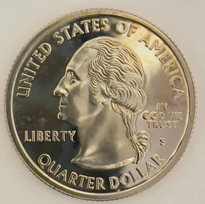2000S Washington 25c- GEM PROOF South Carolina Deep Cameo - Picture 1 of 2