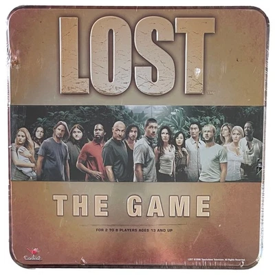 Cardinal Industries Lost - The Game in Tin Box - Image 1 of 2