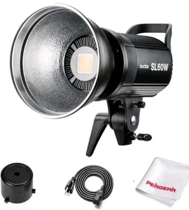Godox SL-60W 60W CRI95+ Qa 90 5600±300K Bowens Mount Led Continuous Video Light - Picture 1 of 10
